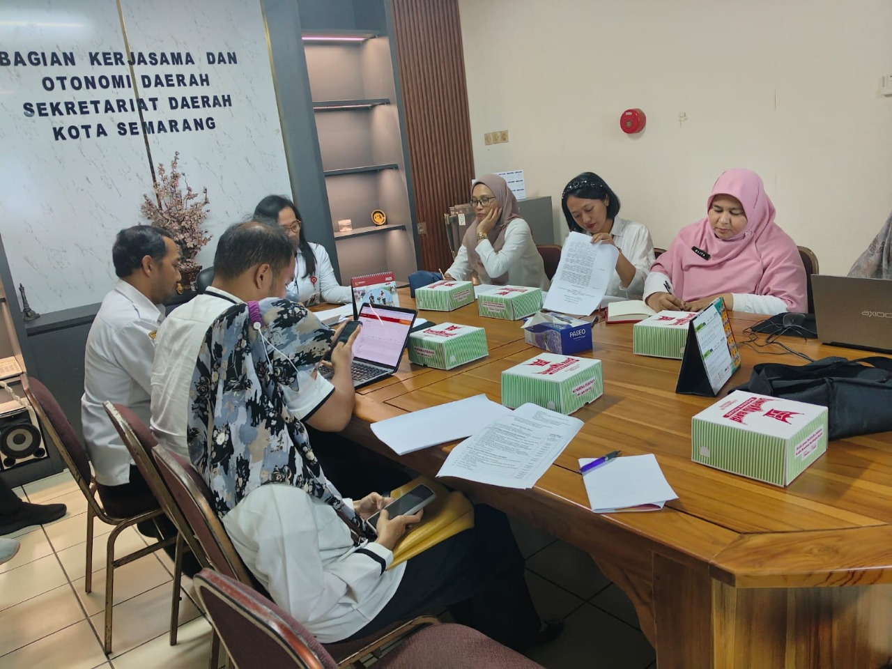 Rapat Penyusunan Tindak Lanjut LHE AKIP Kota Semarang Tahun 2024